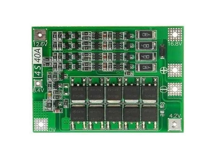 4s 40a Balanslı Li-on Bms Kartı